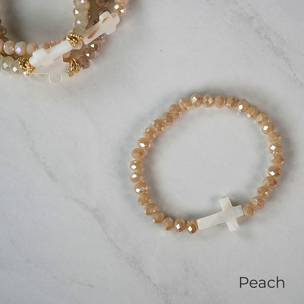 Thumbnail: BellaMare Signature Cross Bracelets