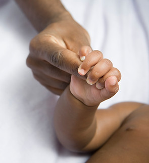 Parent Holding Baby