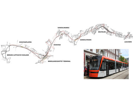 Åpning av Bergen Bybane
