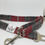 Thumbnail: Red & Grey check Dog seat belts