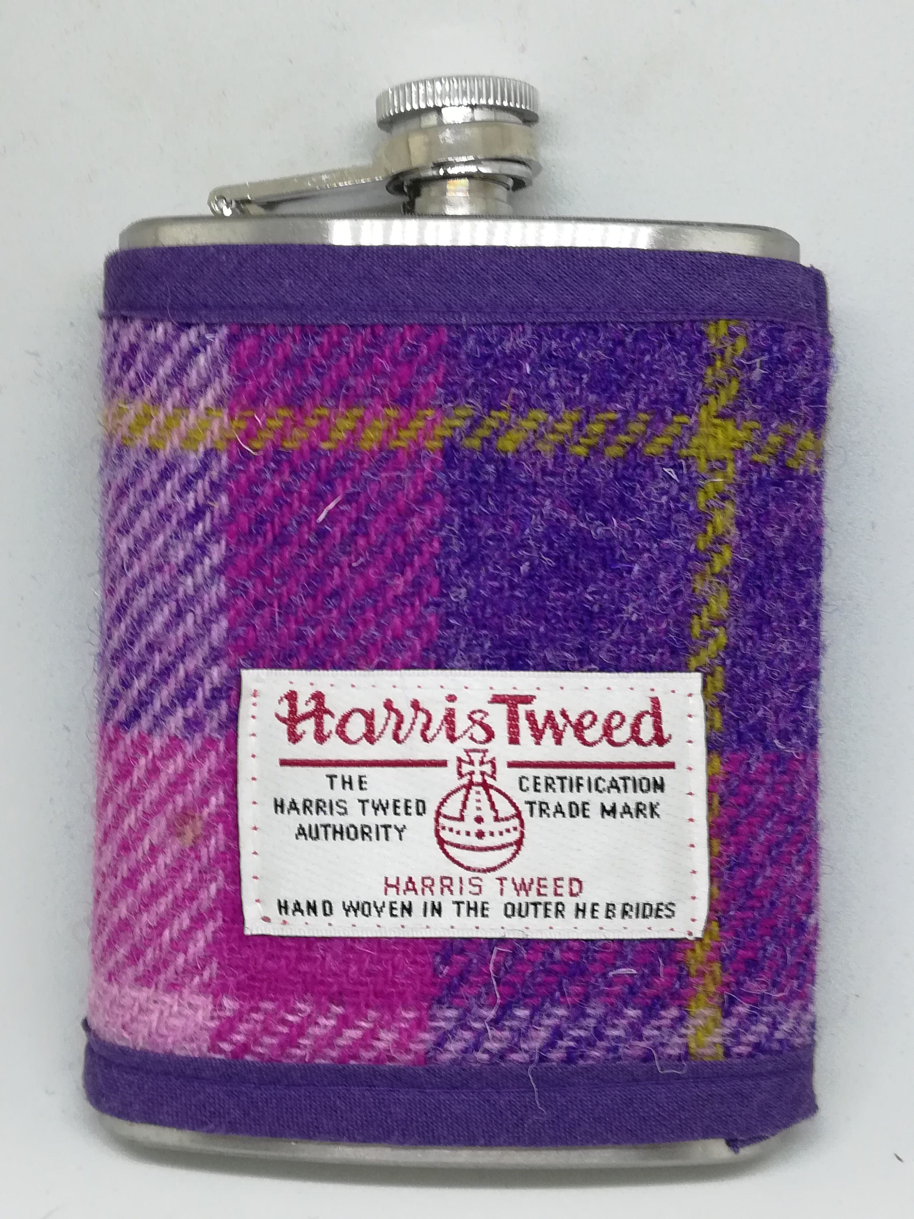 Pink and Purple hip flask