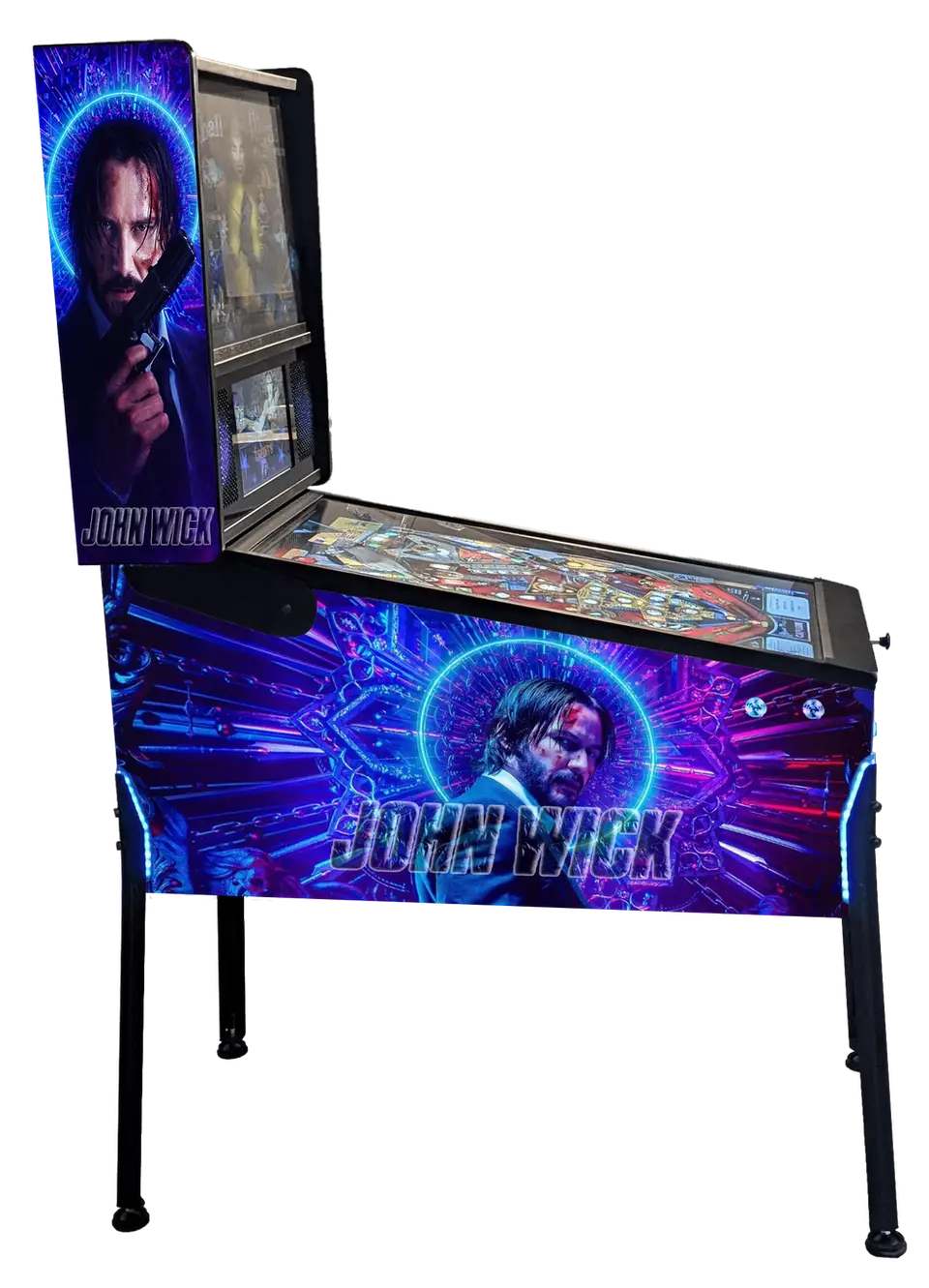 Pincab personnalisé thème science-fiction avec écrans haute résolution