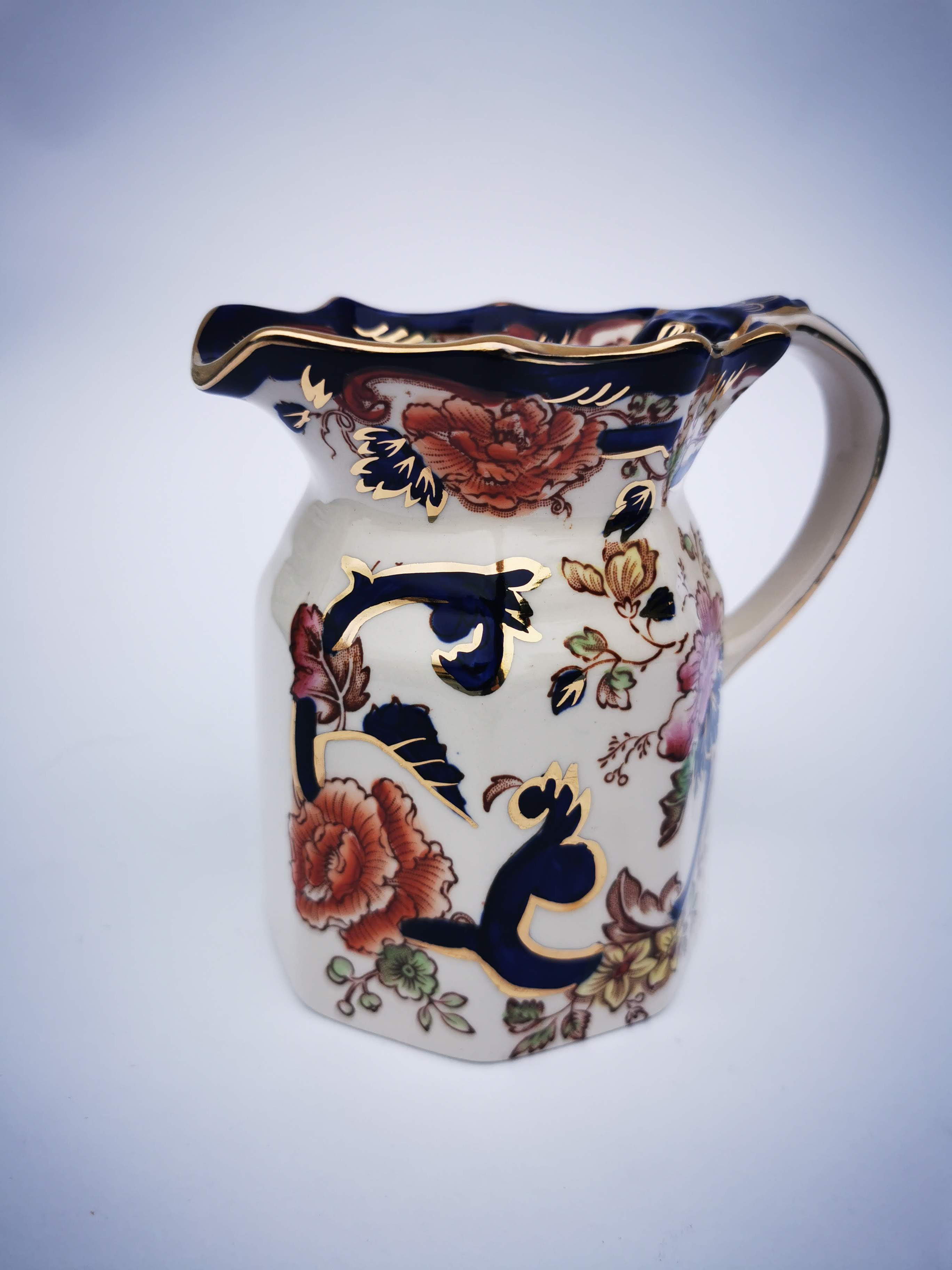 Masons Ironstone Blue Mandalay Jug
