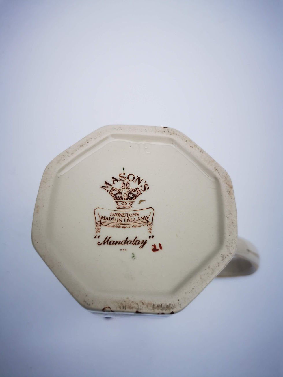 Thumbnail: Masons Ironstone Blue Mandalay Jug
