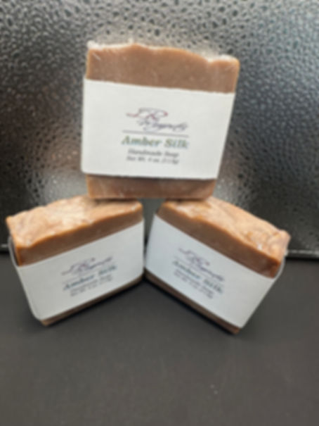 Amber Silk Handmade Soap