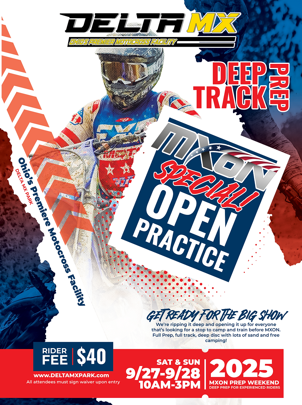Delta MXon Practice Weekend