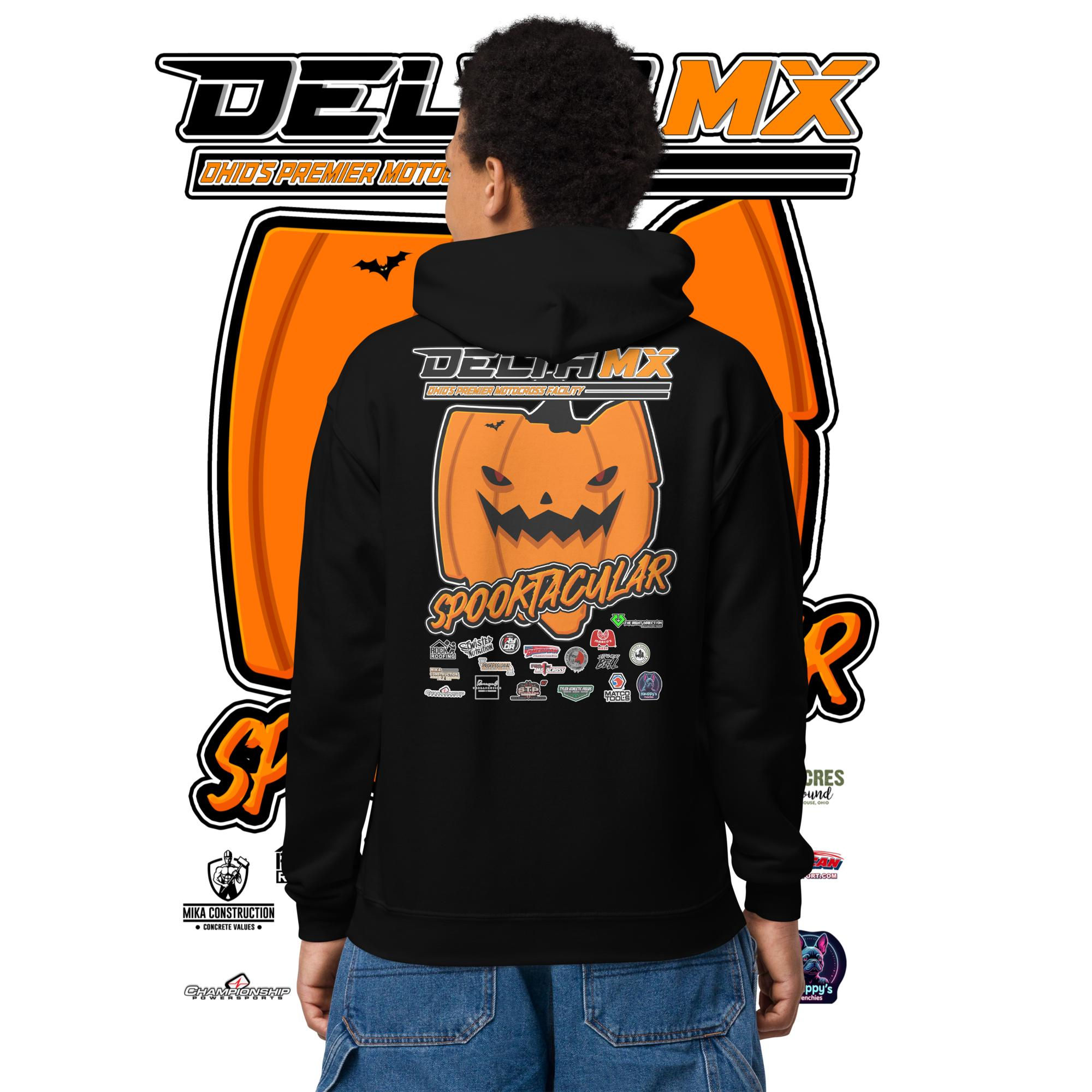 Pumpkin Youth heavy blend hoodie