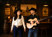Kodiak Avenue performing acoustic country Christmas music