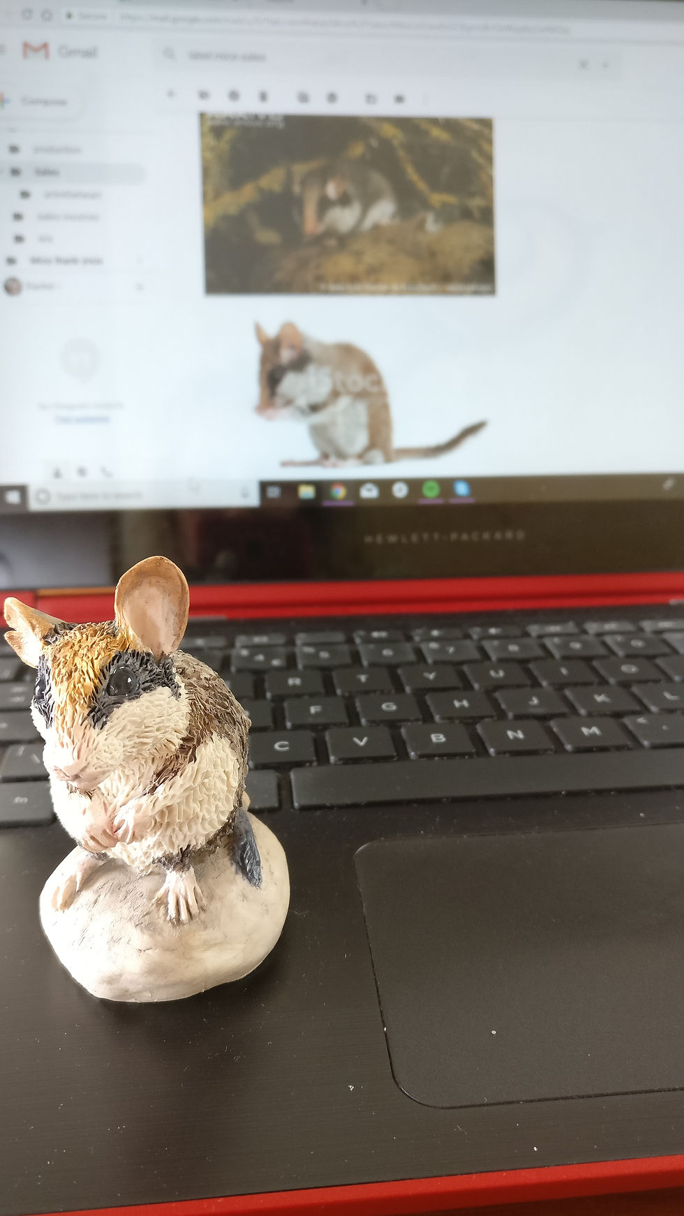 Thumbnail: Bespoke Mouse sculpture