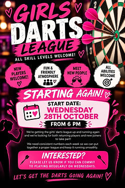 Girls Darts League