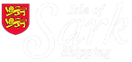 This is the logo for the Isle of Sark Shipping.