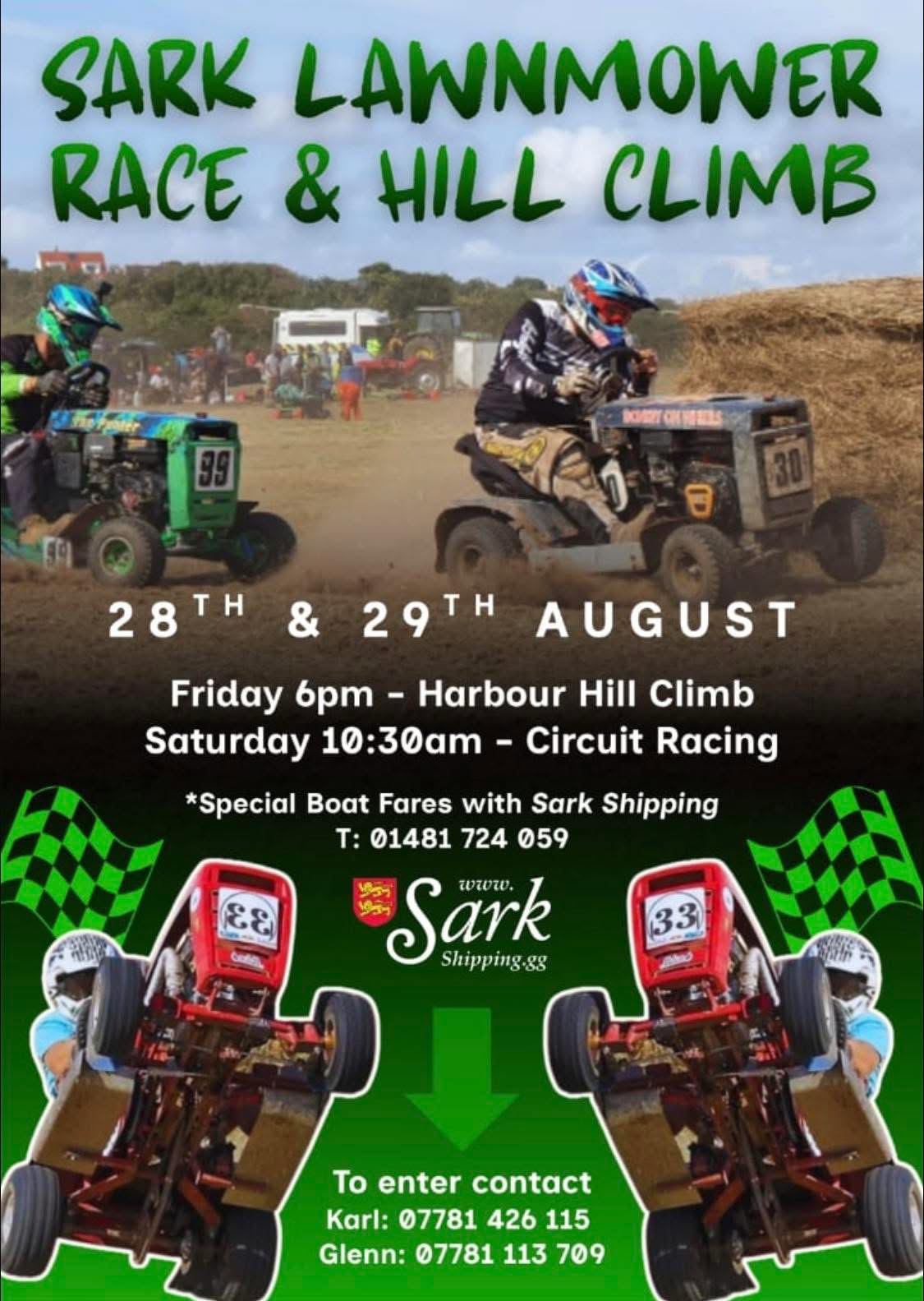 Sark Lawnmower Race