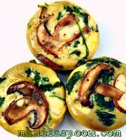 Spinach Quiche Cups