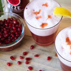 Pomegranate Pisco Sour