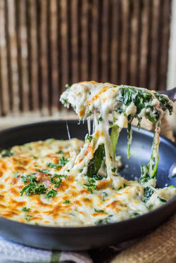 Cauliflower Creamed Spinach
