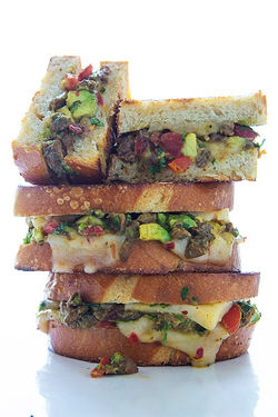 Carne Asada Taco Melt
