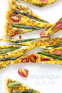 Asparagus Quiche