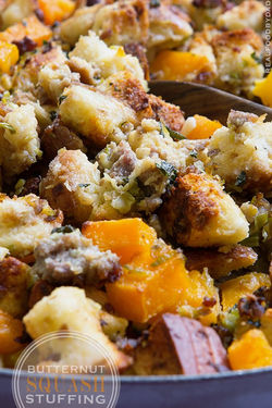 Butternut Sqaush & Sausage Stuffing