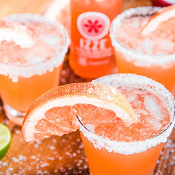 IZZE Grapefruit Salty Dog
