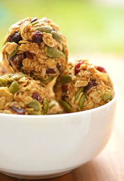 Pumpkin Energy Breakfast Bites