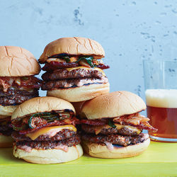 Bacon & Kimchi Burgers