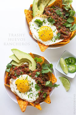 Trashy Huevos Rancheros