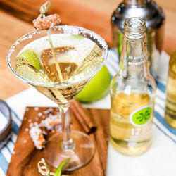 Sparkling Apple Martini