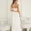Thumbnail: Cut-Out Ruffled Maxi Halter Dress