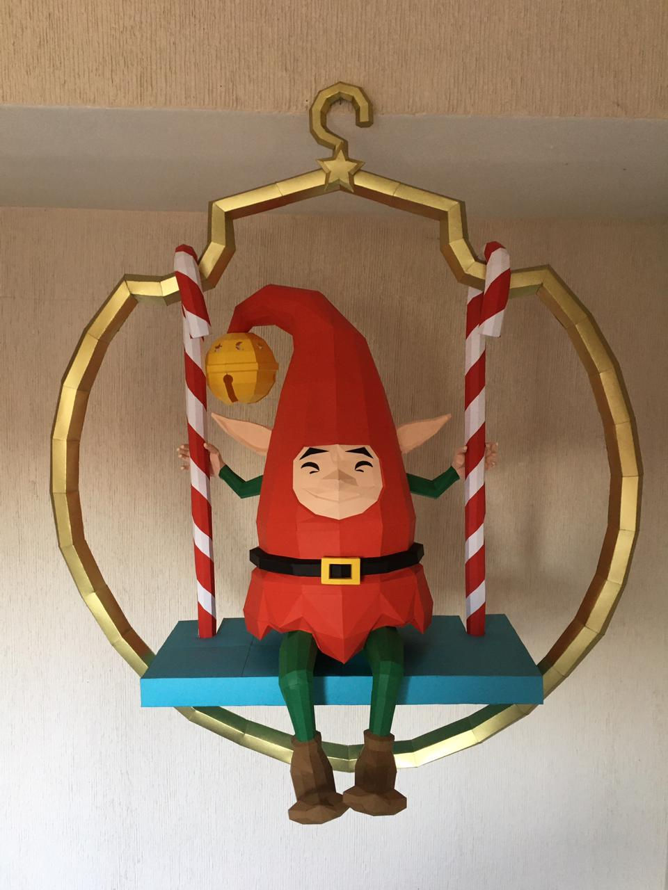 Miniatura: Duende en columpio