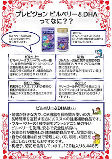 ビルベリー ビルベリー&DHA