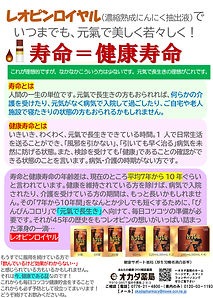 レオピン ロイヤル 健康寿命2025.2