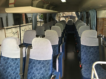 マイクロバス ローザ(200号車)車内