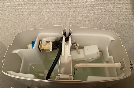 トイレのタンク内