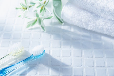 歯ブラシとタオル