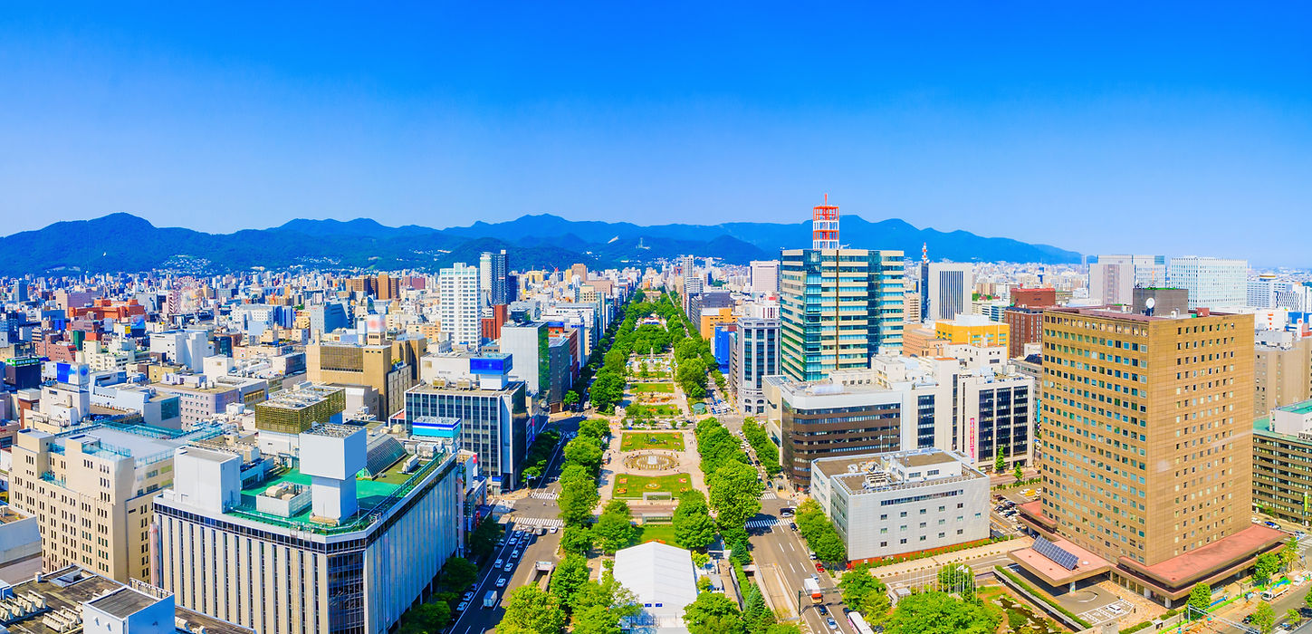 札幌市の街並み