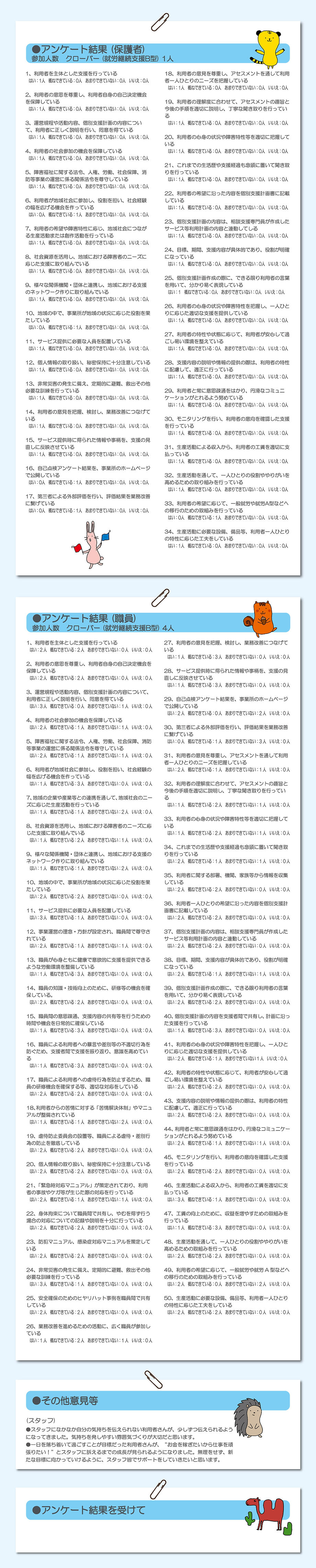 R7.11_クローバーアンケート（就労継続支援B型）