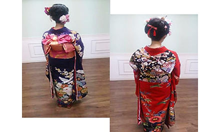 成人式や結婚式の振袖着付けやヘアセット