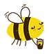 はちみつとミツバチ