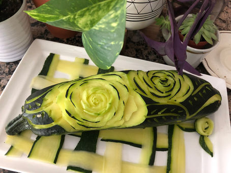 Zucchini Carving
