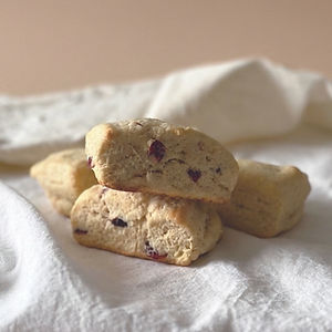 Cranberry scones (6 pcs)