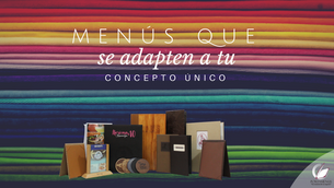 Hacer que tus porta menús sean tan únicos como tu concepto: ¡Esto es lo que necesitas!