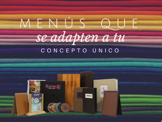 Hacer que tus porta menús sean tan únicos como tu concepto: ¡Esto es lo que necesitas!