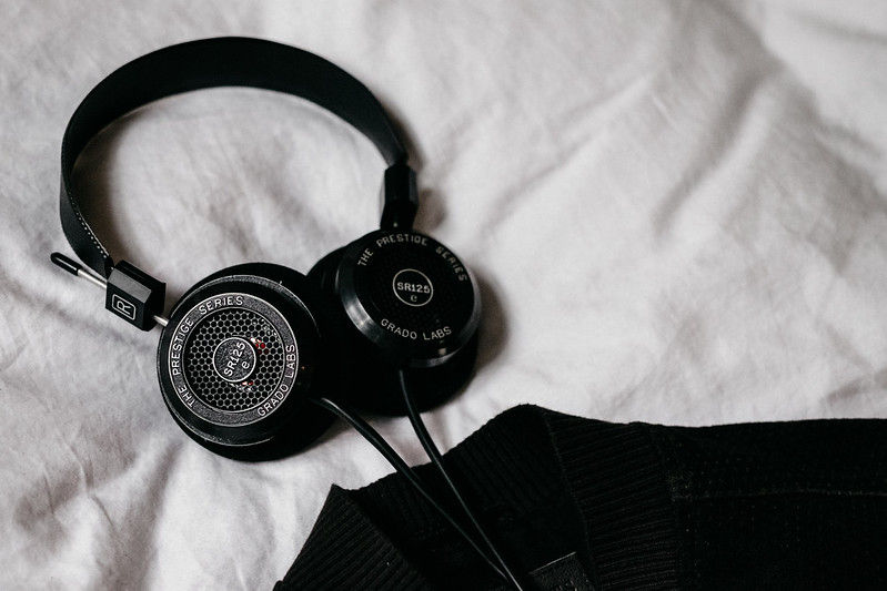 Grado SR125 headphones - photo by Jonathan Grado