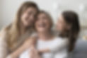 Grandmother mother and daughter
