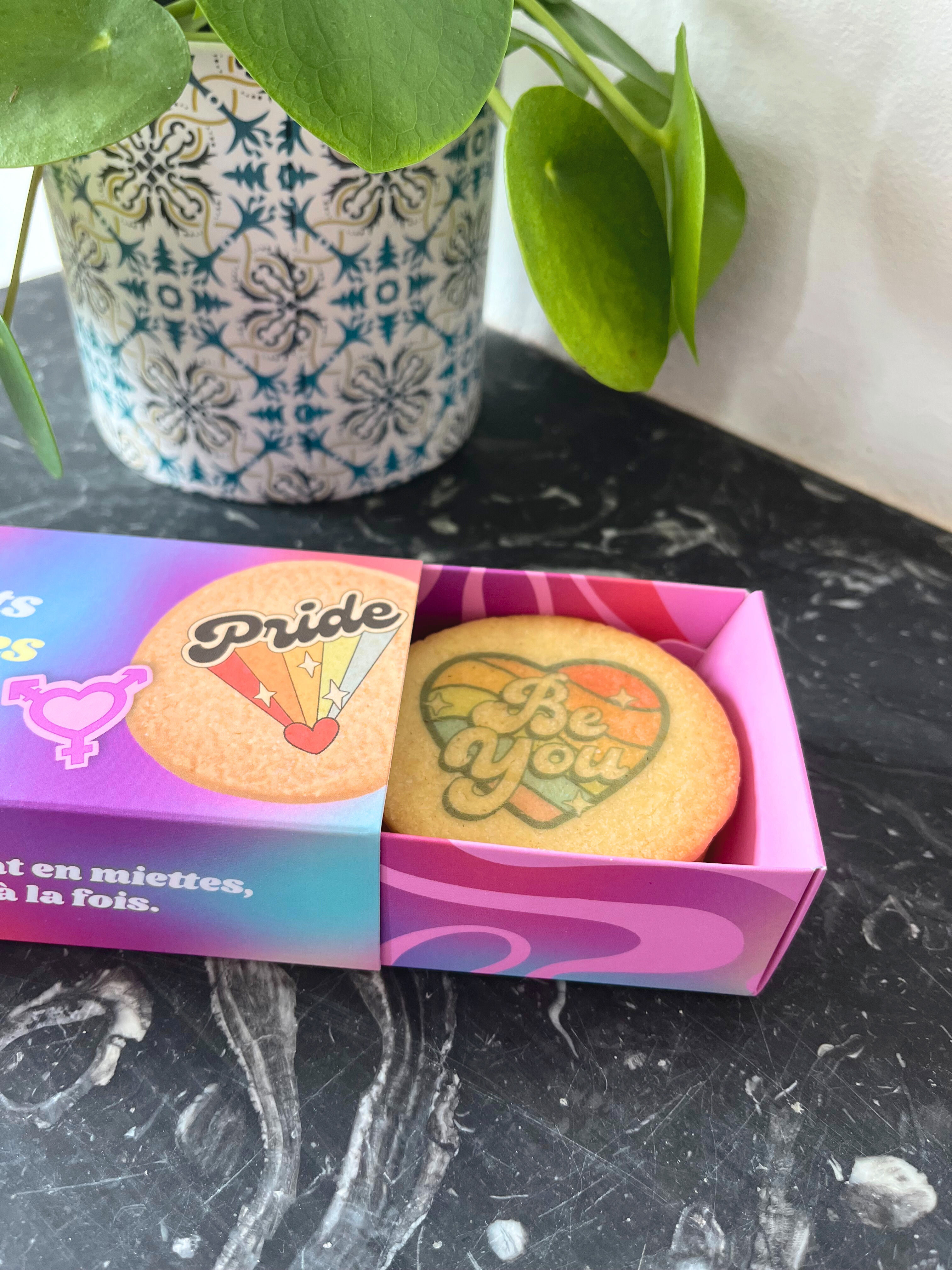 Biscuits imprimés - Collection "Fier.e.s"