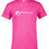 Thumbnail: Fishoey Lures T-Shirt - Hot Pink - White Logo - Front