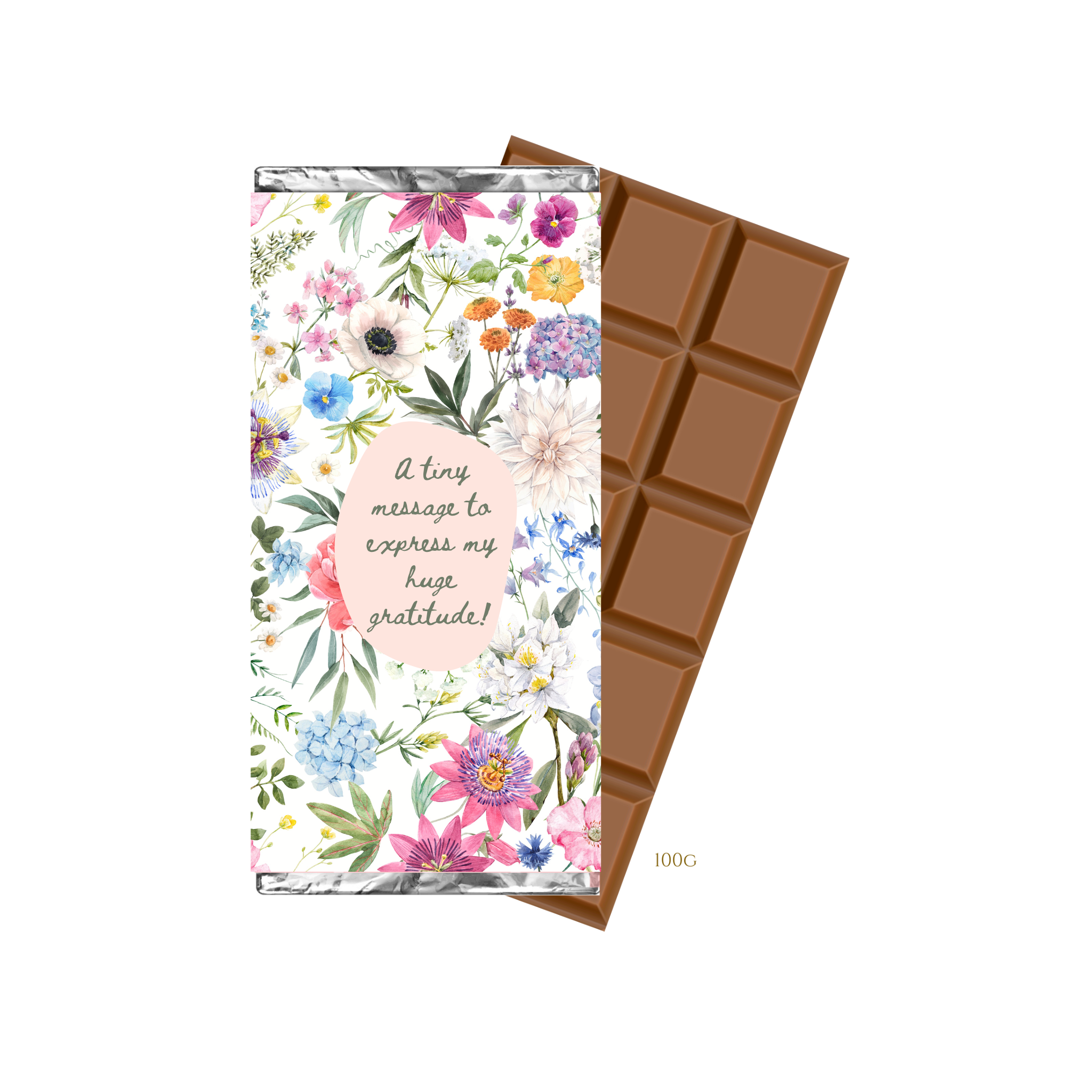 Thank You Chocolate Wrapper
