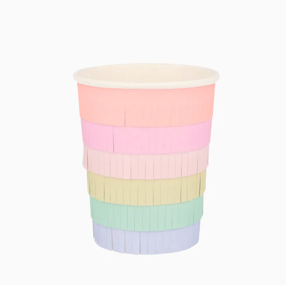 Rainbow Paper Cups