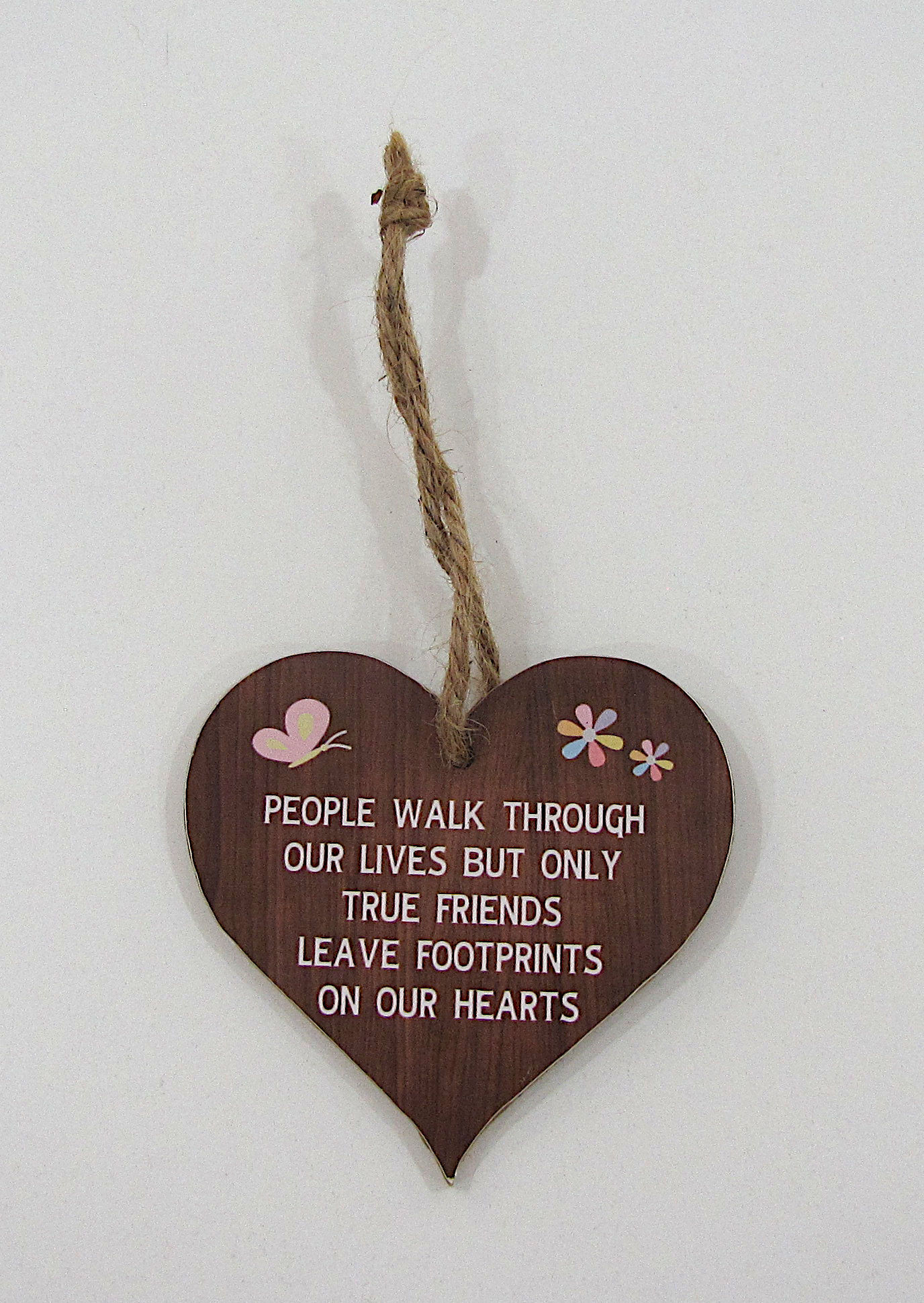 True Friends Heart Wall Hanging