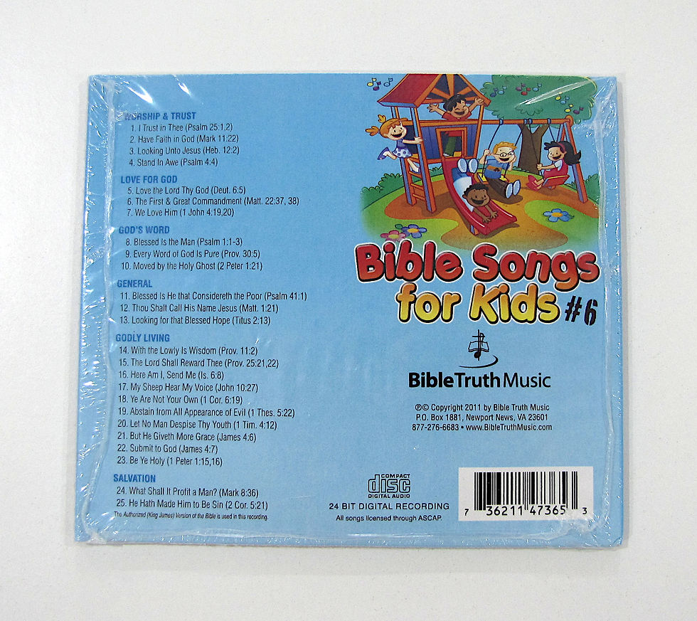 Thumbnail: Bible Songs for Kids #6